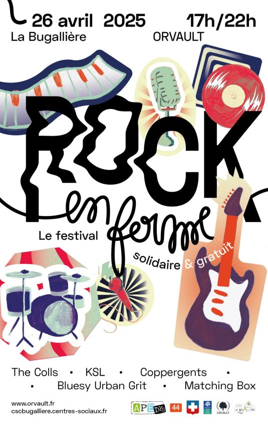 Rock en ferme 2025, Orvault, France Rock en ferme 2025, Orvault, France